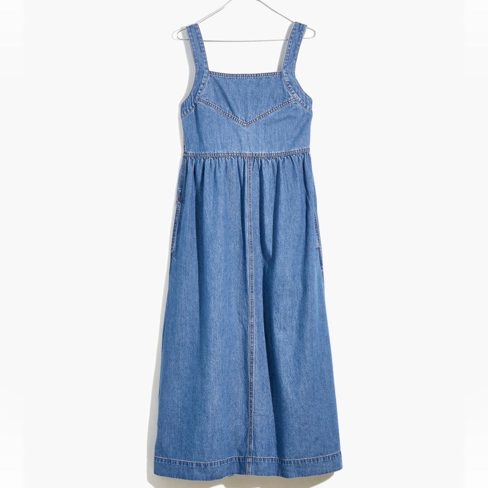Madewell Denim Apron Dress